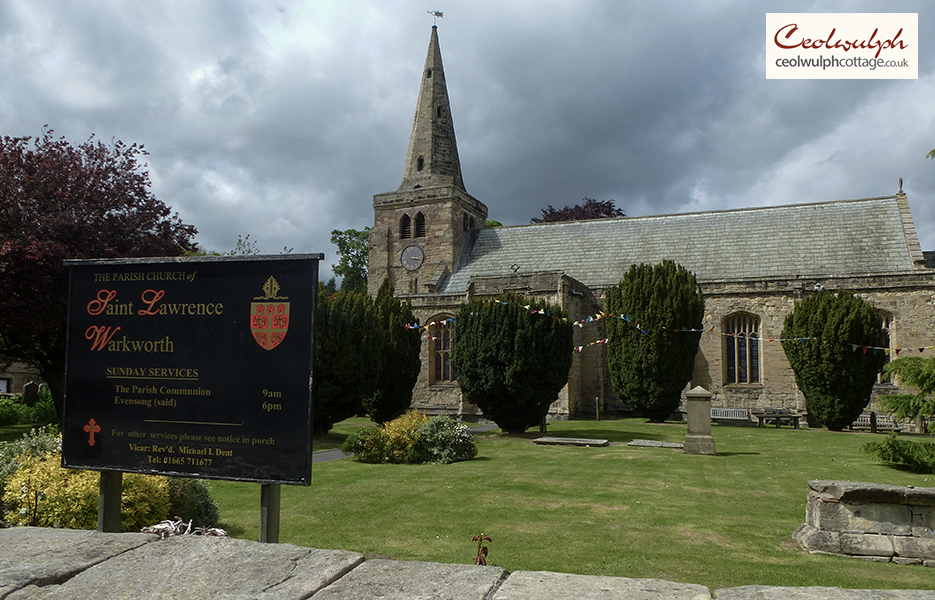 The Church of Saint Lawrence Warkworth